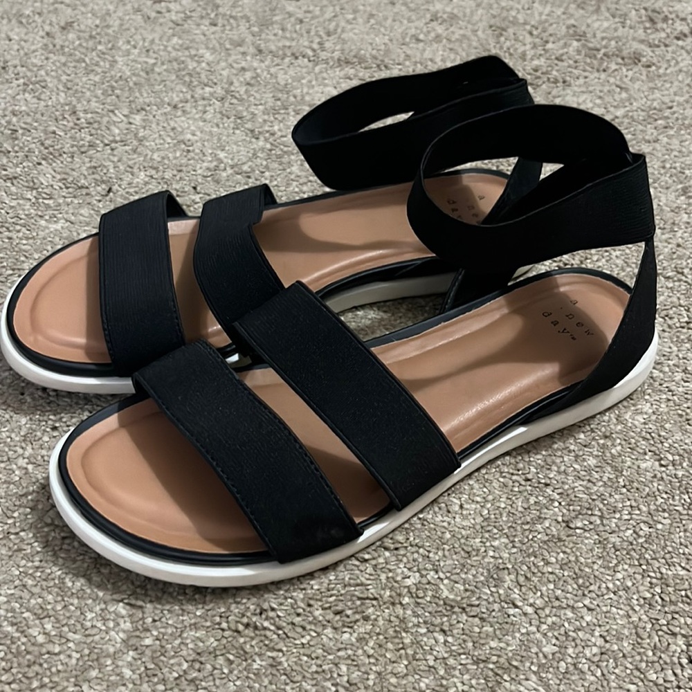 Black sandals